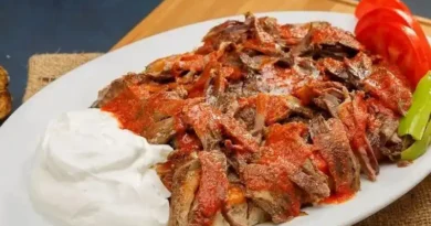 İskender kebap tarifi