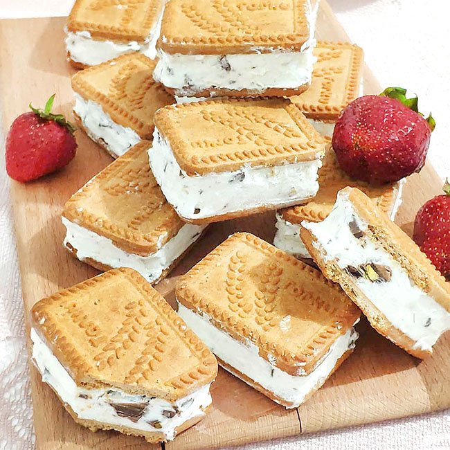 Mom’s Touch Ice Cream Sandwich