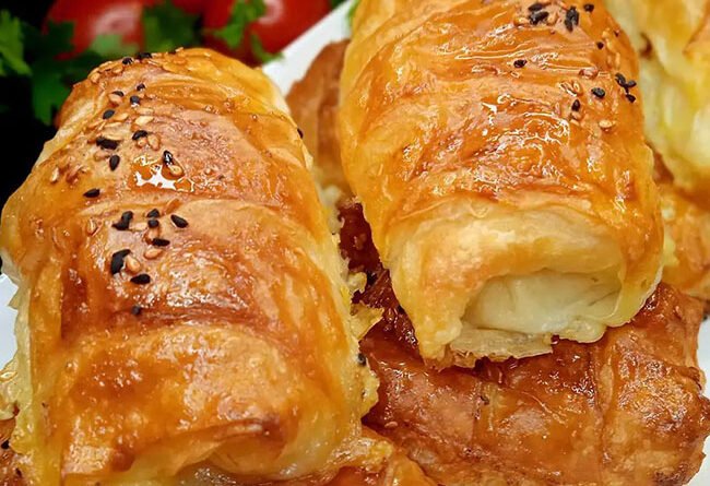 Crispy Soda-Infused Layered Börek (Freezer-Style Pastry)