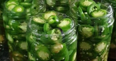 Jalapeno Meksika Biberi Turşusu - Yemek Öğren tarifi
