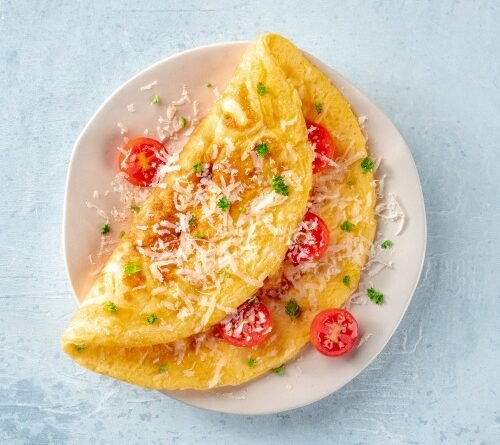 Chia Tohumlu Peynirli Omlet Tarifi