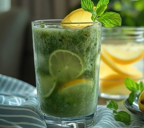 Ödem Atıcı Limonlu Maydanozlu Su Tarifi