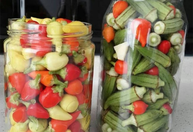 Bamya Turşusu - Yemek Öğren tarifi