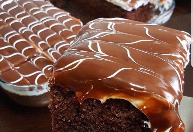 Çikolata Sosuyla Zenginleştirilmiş Kek 9