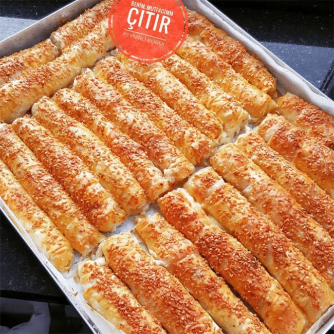Çıtır Peynirli Börek - Yemek Öğren tarifi