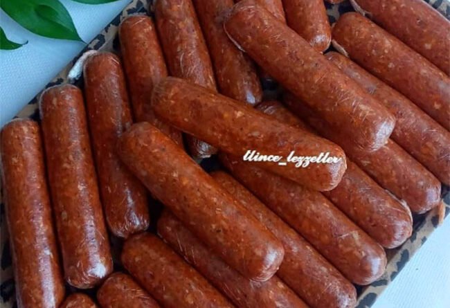 Ev Yapımı Sucuk Tarifi - Yemek Öğren tarifi