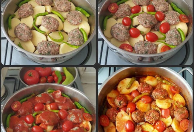 Köfte Patates 2 - Yemek Öğren tarifi