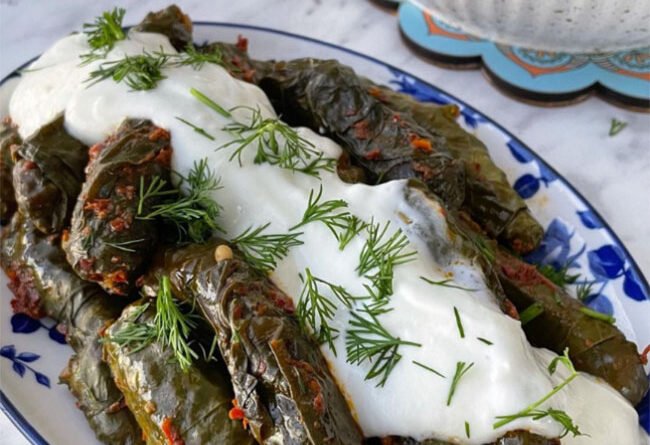 Pazı Yaprağı Sarması - Yemek Öğren tarifi