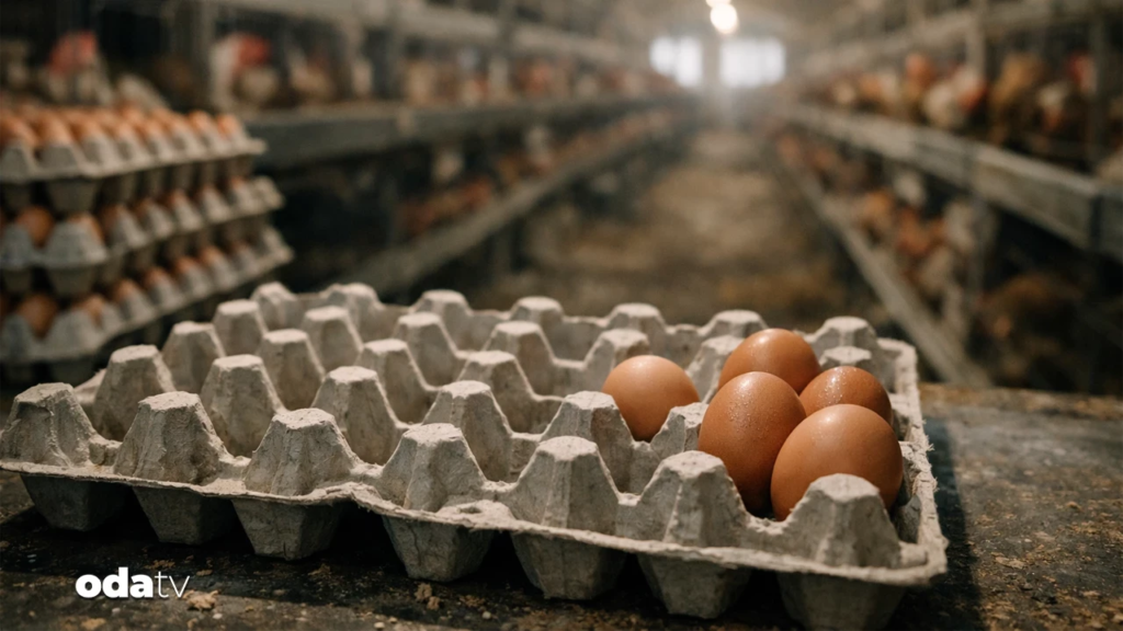 Yumurtalar nereye gitti: Sürpriz gerileme
                                    TÜİK’in “Kümes Hayvancılığı Üretimi” verilerine göre, Türkiye’de geçen yıl yumurta üretimi 1 milyar 262 milyon 395 bin adet azalarak 19 milyar 892 milyon 694 bine geriledi. Buna karşılık tavuk eti üretimi ve kesilen tavuk sayısında artış kaydedildi.