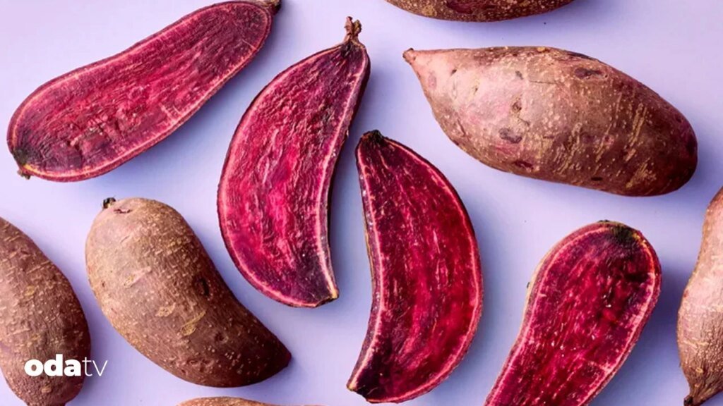 Filipinli Ube, renkli, tatlı ve biraz da gösterişli