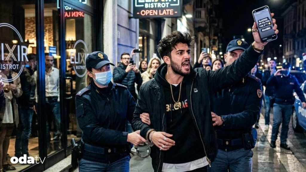 Amerikalı fenomen restoranda hesabı ödemeden ayrıldı, canlı yayın krizi tutuklamayla bitti