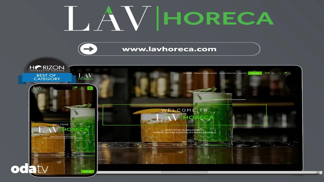 LAV HORECA web sitesi dünya çapında ödül kazandı
